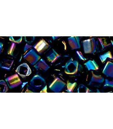 CUBOS TOHO 4 MM METÁLICOS-1 BOLSITA 25 GR