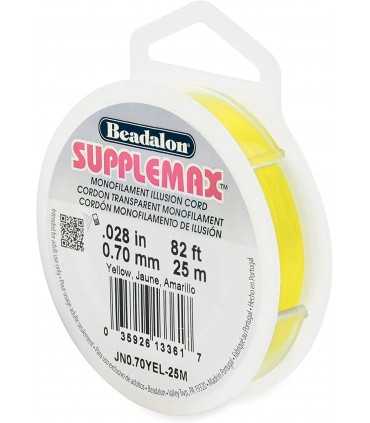 HILO NYLON SUPPLEMAX BEADALON 0,70 MM 25 METROS