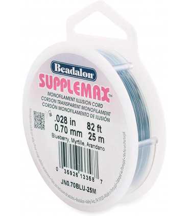 HILO NYLON SUPPLEMAX BEADALON 0,70 MM 25 METROS