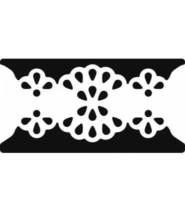 PERFORADOR CENEFA BLONDA DOILY ARTEMIO 3,8 CM APR