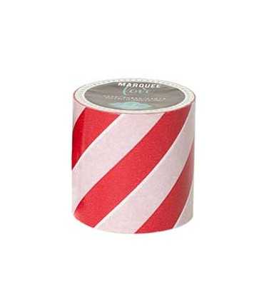 MARQUEE TAPE 2 PULGADAS x 2,74 M RAYAS GLITTER