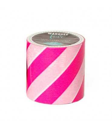 MARQUEE TAPE 2 PULGADAS x 2,74 M RAYAS ROSA
