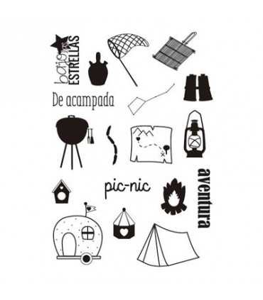 SELLOS SILICONA ARTIS DECOR BAJO LAS ESTRELLAS