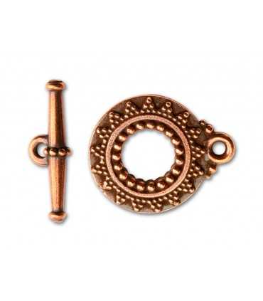 CIERRE ARO 17 MM BARRITA 20 MM TIPO BALI 1 SET