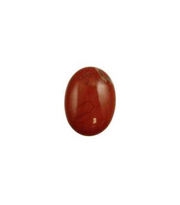 CABUCHÓN JASPE ROJO NATURAL 18 x 13 MM 2 UNIDADES
