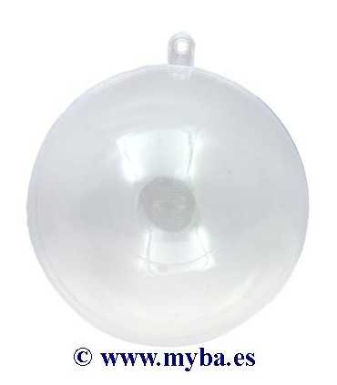 BOLA PLÁSTICO EFCO 2 PIEZAS 8 cm (80 mm) 1 UNIDAD