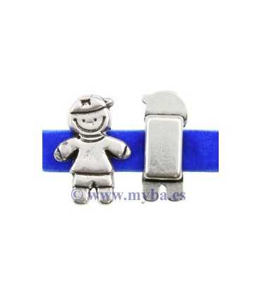 NIÑO ZAMAK 25x17x6 MM PASO 11x2mm 1 UD