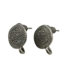PENDIENTES 1 ASA 12x15 MM CON TRASERA 2 UNIDADES