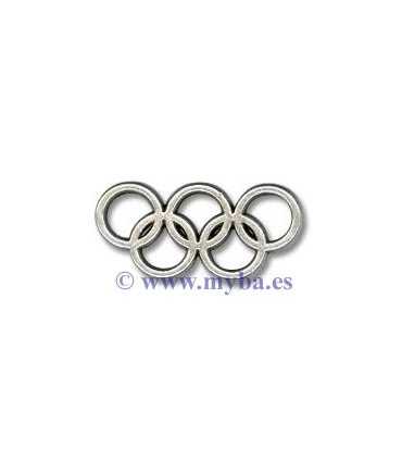 Aros olímpicos metal ZAMAK 13x25x2 MM 2 UD