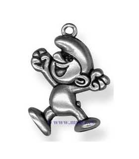 COLGANTE ZAMAK PITUFO 33x22 MM 1 UNIDAD