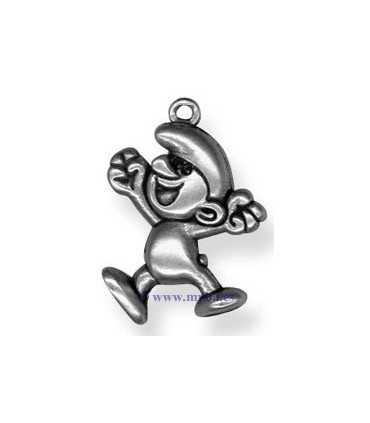COLGANTE ZAMAK PITUFO 33x22 MM 1 UNIDAD