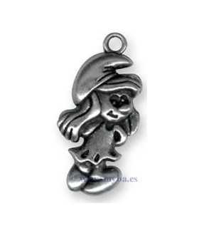 COLGANTE ZAMAK PITUFINA 31x15 MM 1 UNIDAD