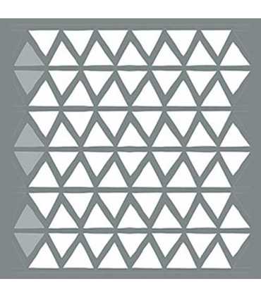 PLANTILLA AMERICANA TRIÁNGULO TRIBAL 46x46 CM