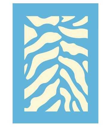 PLANTILLA STENCIL DECOART CEBRA 17x12 CM