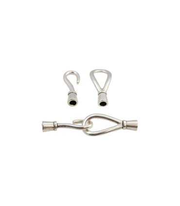 CIERRE GANCHO ZAMAK 31+33 MM INT 4 MM 1 SET