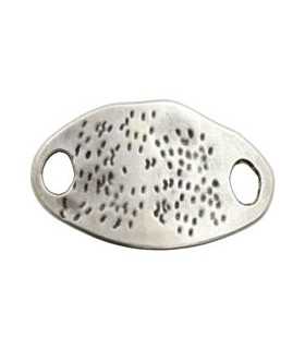 PLACA CURVA PULSERA 46x28 MM DE ZAMAK 1 UNIDAD