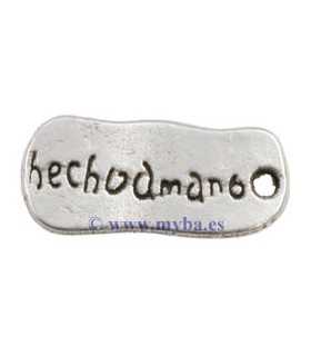 COLGANTE ZAMAK HECHO A MANO 5x11 MM 10 UNIDADES