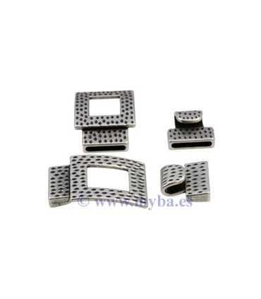 CIERRE GANCHO ZAMAK 49+25 MM INT 2,5x16mm 1 SET