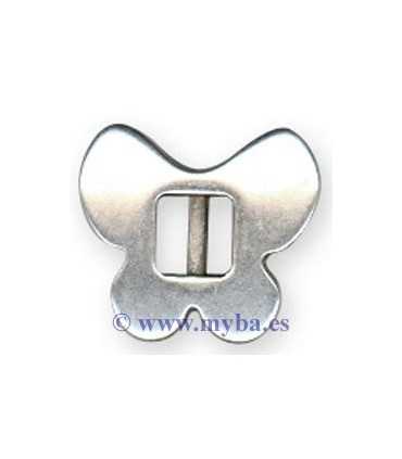 MARIPOSA PASADOR ZAMAK 19x17 MM PASO 6 mm 2 UD