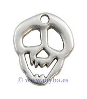 CALAVERA ZAMAK 17x21x2 MM 2 UNIDADES