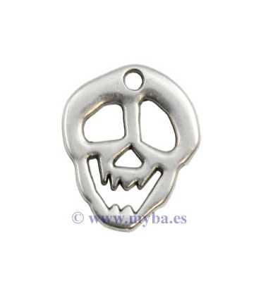 CALAVERA ZAMAK 17x21x2 MM 2 UNIDADES