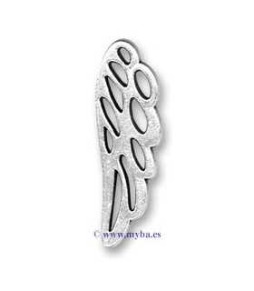 COLGANTE ZAMAK ALA 53x20x3 MM 2 UNIDADES