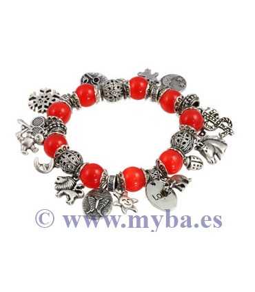 COLGANTE METAL LEÓN 17 x 16 MM 5 UNIDADES