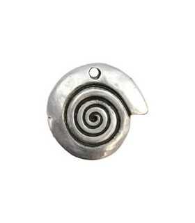 COLGANTE METAL ESPIRAL 22 MM 2 UNIDADES