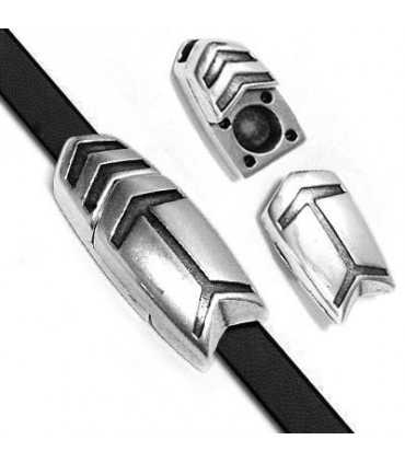 CIERRE ZAMAK 22x10 MM AGUJERO 5,2x2,2 MM 1 UD