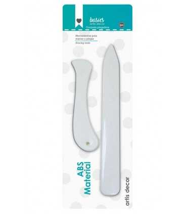 SET 2 PLEGADORAS ABS HERRAMIENTA MARCAR Y PLEGAR