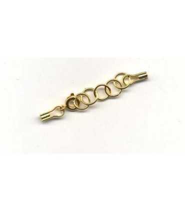 REASA 6 MM CON TERMINALES DE CHAFAR DORADO 1 UD