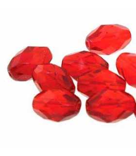 ACEITUNA FACETADA CRISTAL CHECO 6 x4 mm