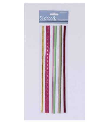 SURTIDO 5 CINTAS ADHESIVAS COLORES 30,5 cm 5-14 MM