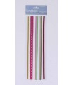 SURTIDO 5 CINTAS ADHESIVAS COLORES 30,5 cm 5-14 MM