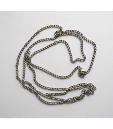 CADENA ESLABÓN 5x3x1 MM ANTRACITA 1 METRO