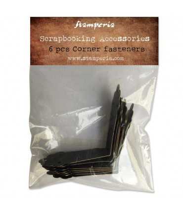 ESQUINAS COLOR BRONCE STAMPERIA 45 MM 6 UD