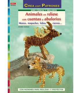 ANIMALES EN RELIEVE CON CUENTAS Y ABALORIOS DRAC