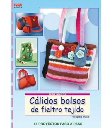 CÁLIDOS BOLSOS DE FIELTRO TEJIDO EL DRAC.