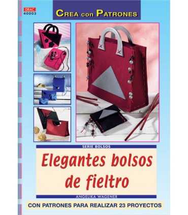 ELEGANTES BOLSOS DE FIELTRO. EL DRAC.