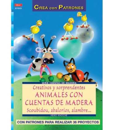 ANIMALES CON CUENTAS DE MADERA, ... EL DRAC