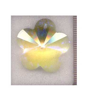 FLOR CRISTAL FACETADA CRYSTAL AB 28 MM 1 UD
