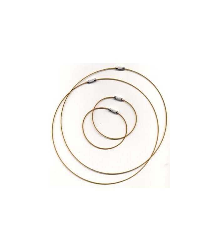 SET 2 PULSERAS+ 2 GARGANTILLAS ACERO RECUB DORADO