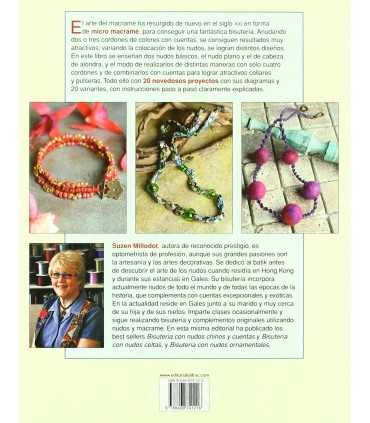 BISUTERÍA CON MICRO MACRAME Y CUENTAS. EL DRAC.