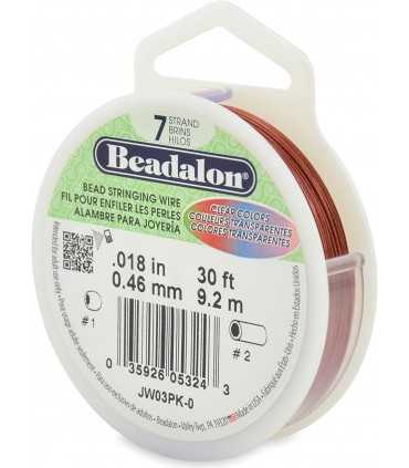 ACERO RECUBIERTO 0,46 MM BEADALON 9 M COLORES