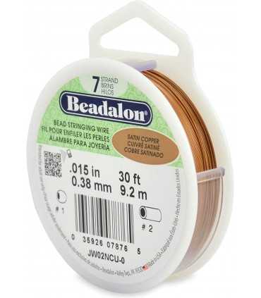 ACERO RECUBIERTO BEADALON 0,38 MM SATIN 9 METROS