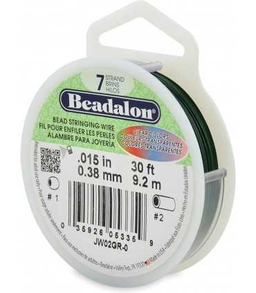 ACERO RECUBIERTO 0,38 MM BEADALON 9 M COLORES