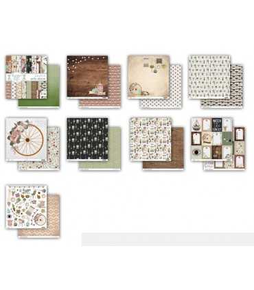 PAPEL SCRAP ARTIS HYGGE LIFE 16 HOJAS