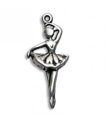 COLGANTE ZAMAK BAILARINA 12x30 MM 2 UNIDADES