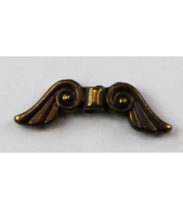 ALAS DE ÁNGEL ZAMAK 29x9 MM AGUJ 2 MM 10 UNIDADES