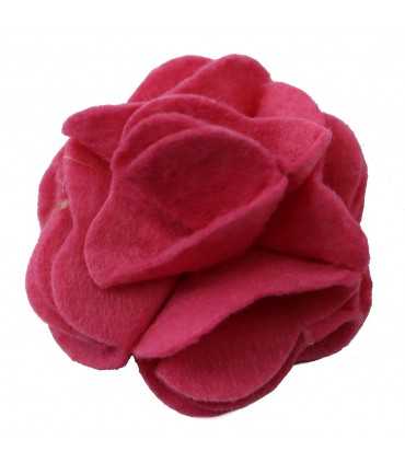 FLOR DE FIELTRO MULTI CAPAS 55 MM 2 UNIDADES